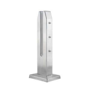 پایه اسپیگات استیل 304 مات ارتفاع 25 شیار 18